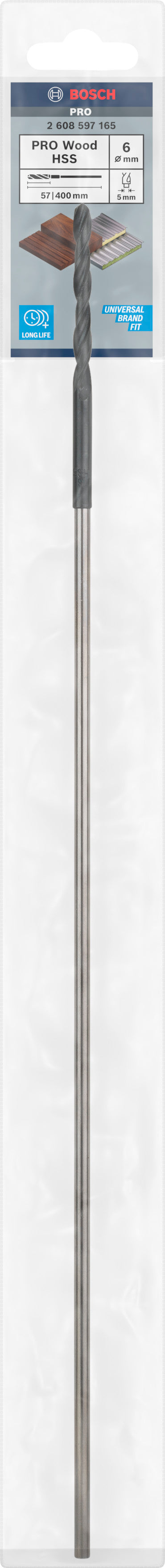 Bosch FORMWORK/INSTALLATION BIT, 6mm x 400mm