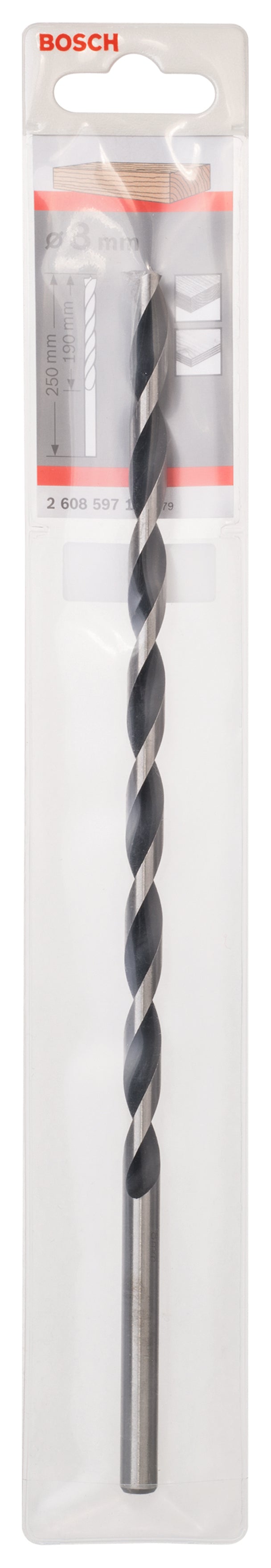 Broca para madera Bosch Machine 8x250mm