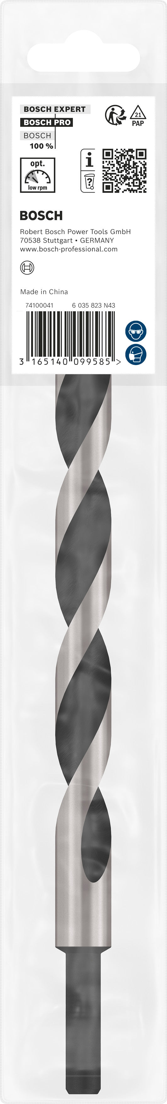 Broca para madeira Bosch Machine 16x250mm