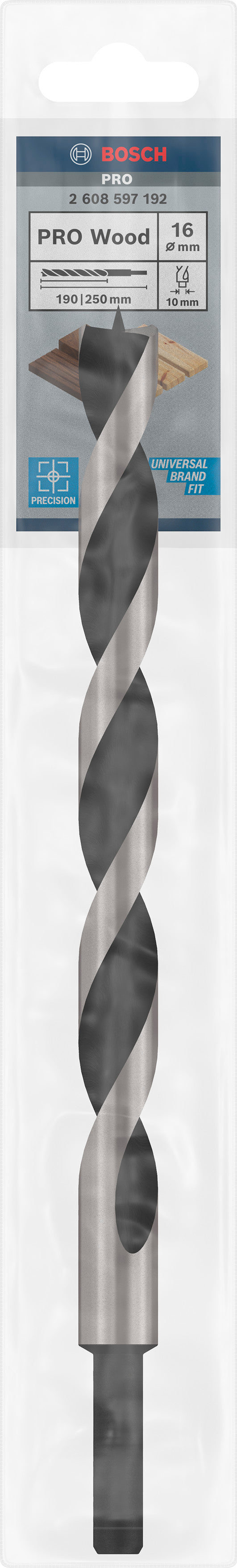 Broca para madeira Bosch Machine 16x250mm