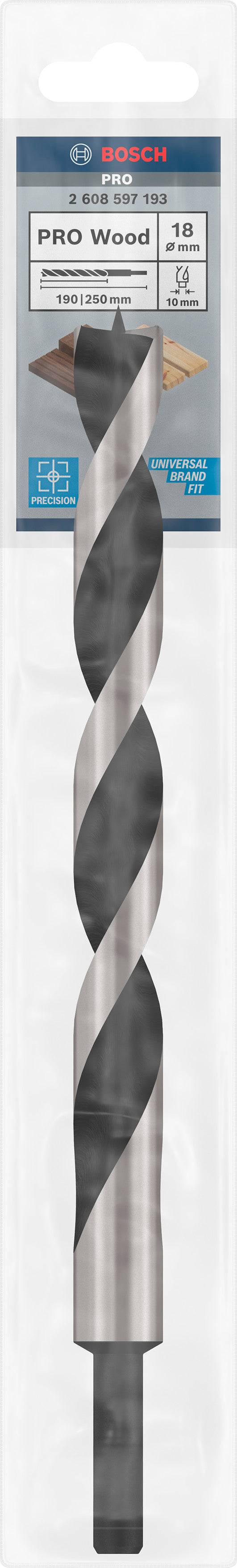 Broca para madeira Bosch Machine 18x250mm