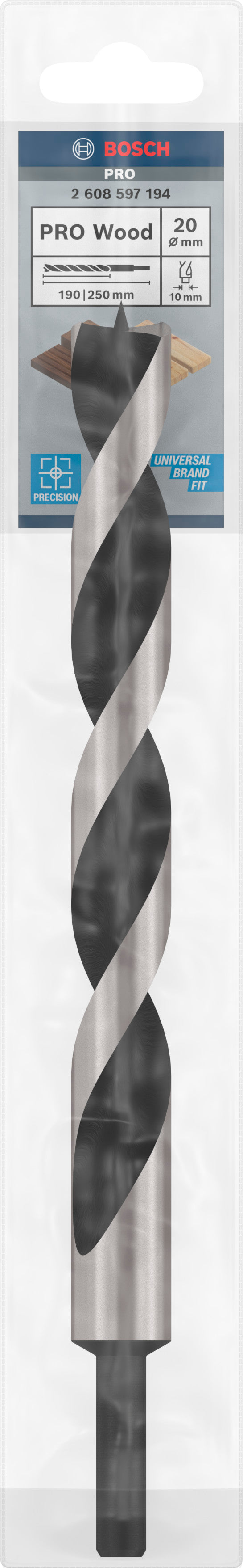 Broca para madeira Bosch Machine 20x250mm