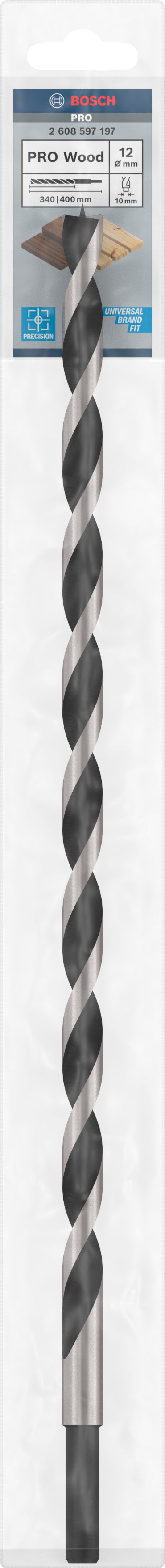 Broca para madera Bosch Machine 12x400mm