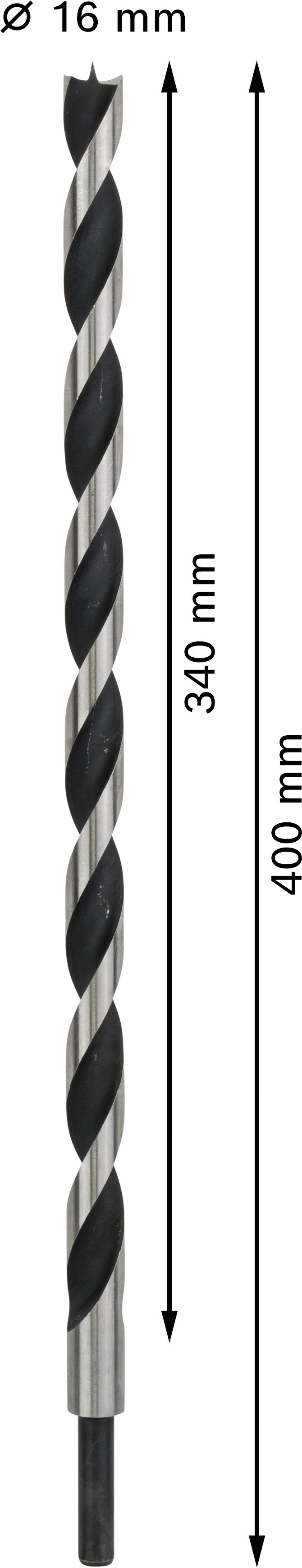 Broca para madeira Bosch Machine 16x400mm