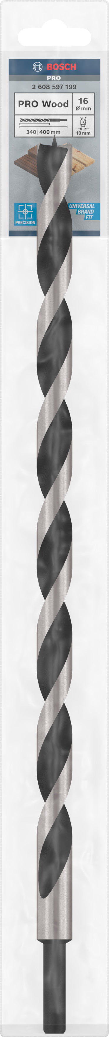 Broca para madeira Bosch Machine 16x400mm