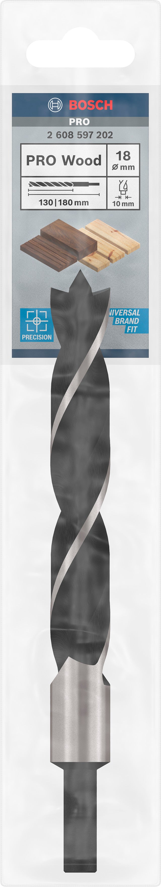 Broca para madera Bosch de 18 mm x 180 mm