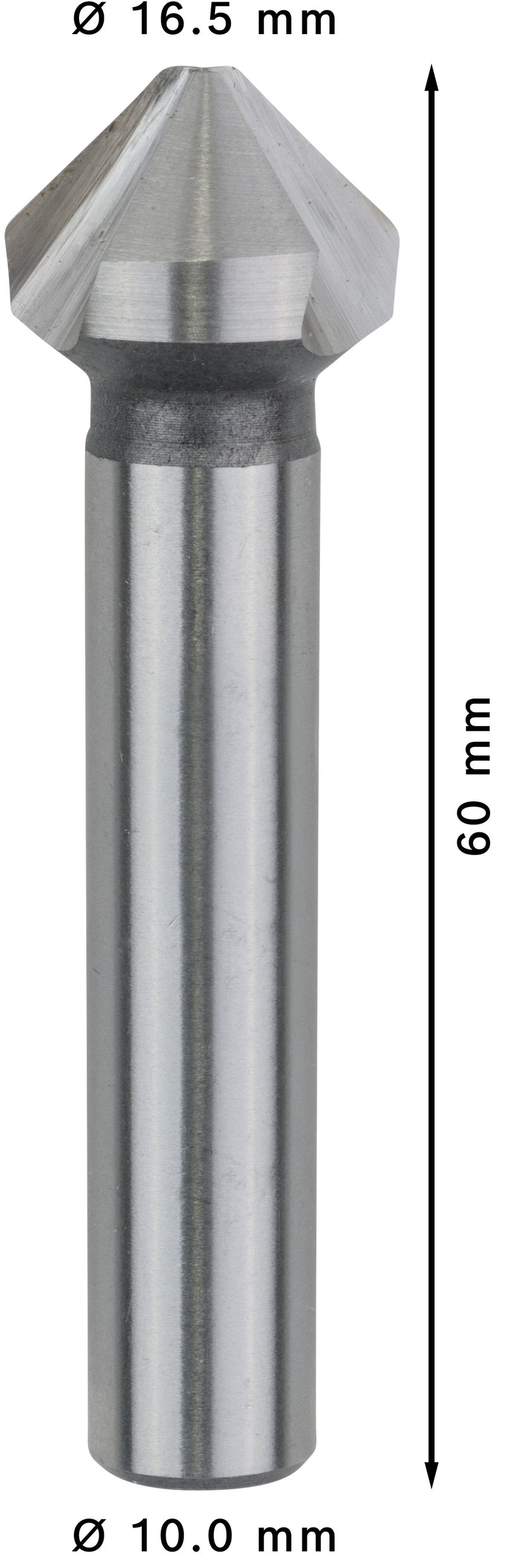 Bosch Taper Countersink Cylin. HSS M8 Ø16,5