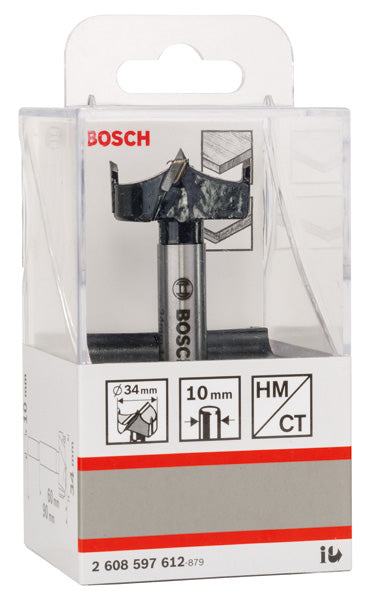 Bosch HM Hinge Drill Bit . 34 x 90 mm, d 10 mm
