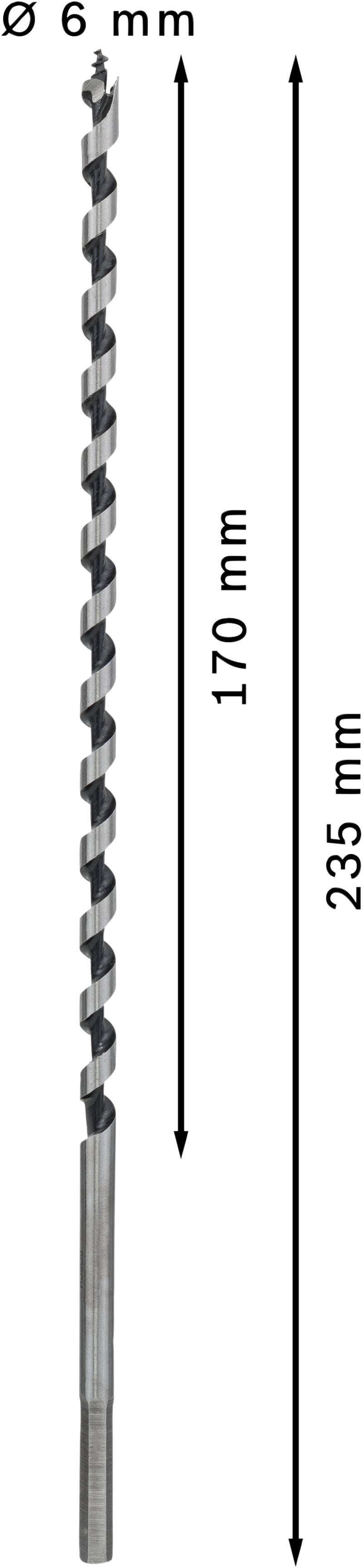 Bosch AUGER BIT 6 X 235 MM