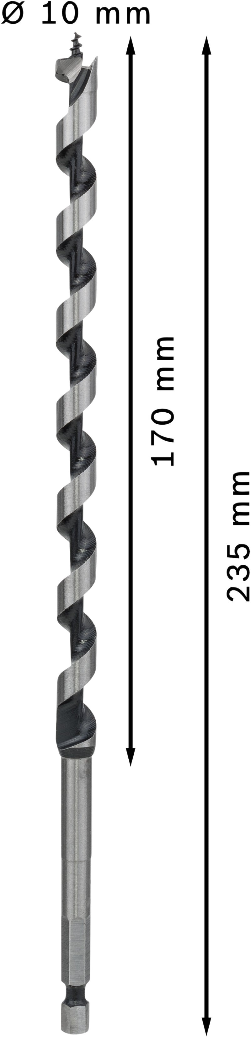 BROCA DE TRADO Bosch 10 X 235 MM