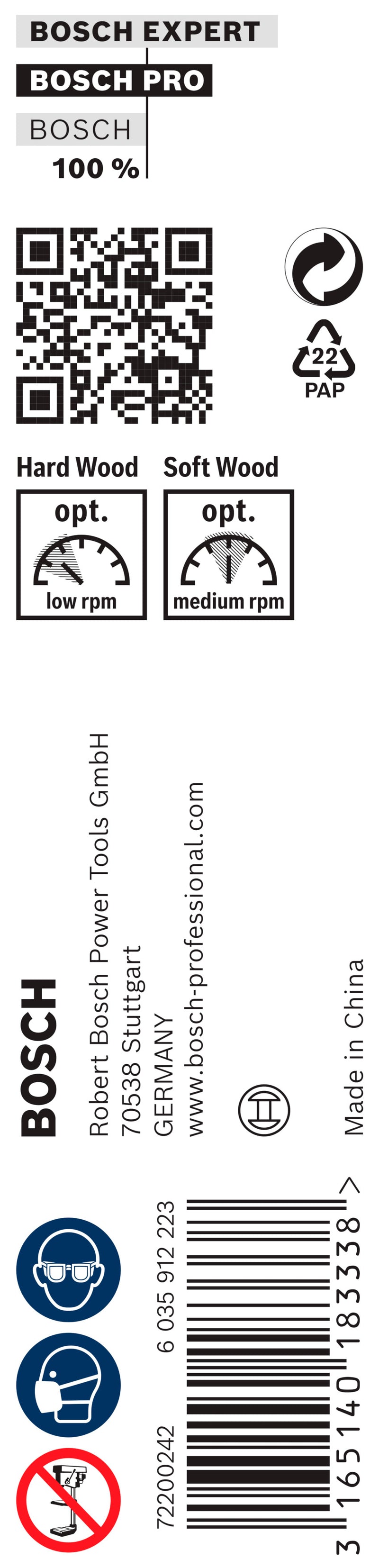 BROCA DE TRADO Bosch 10 X 235 MM