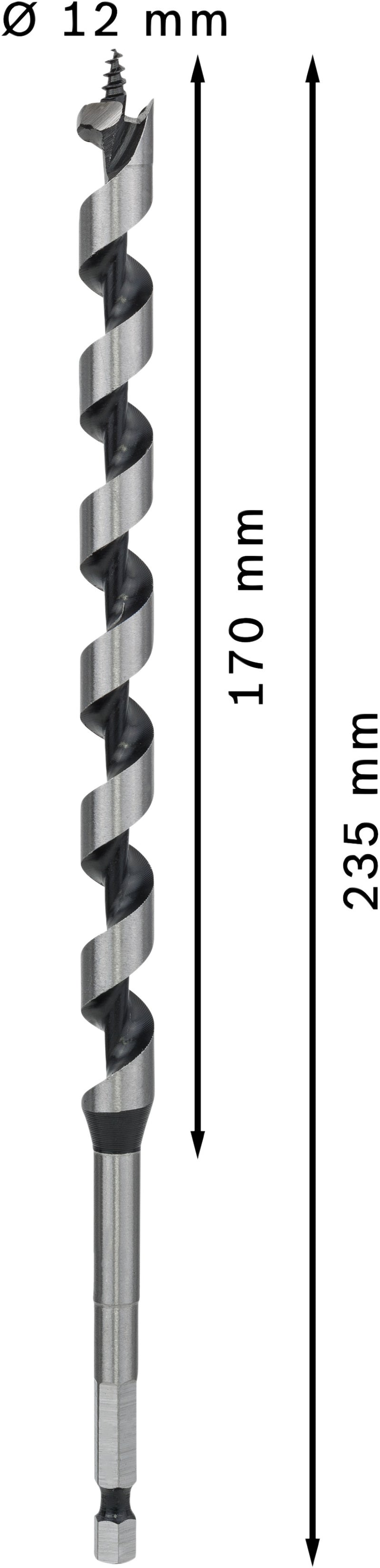 BROCA DE TRADO Bosch 12 X 235 MM