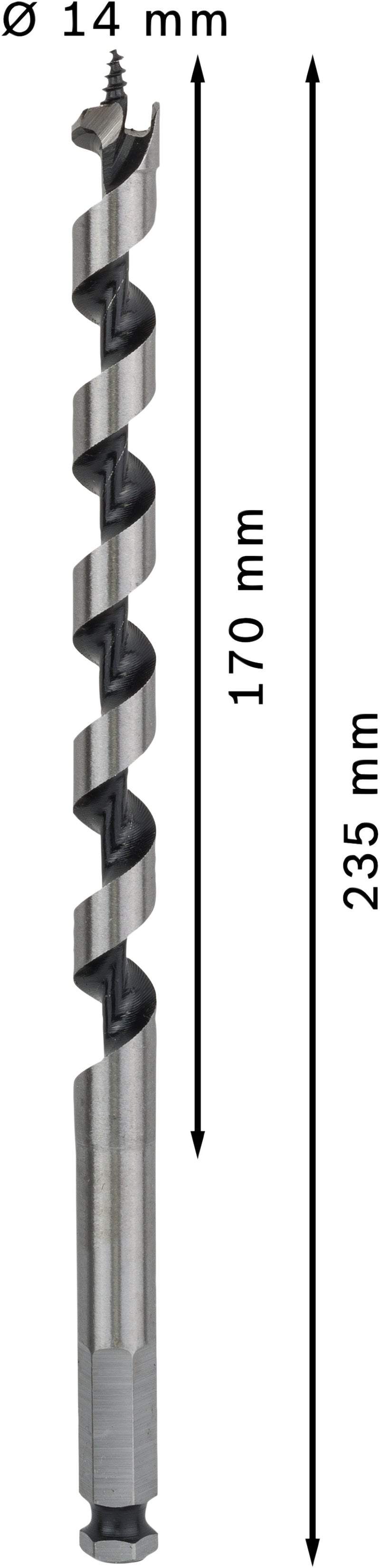 Bosch AUGER BIT 14 X 235 MM
