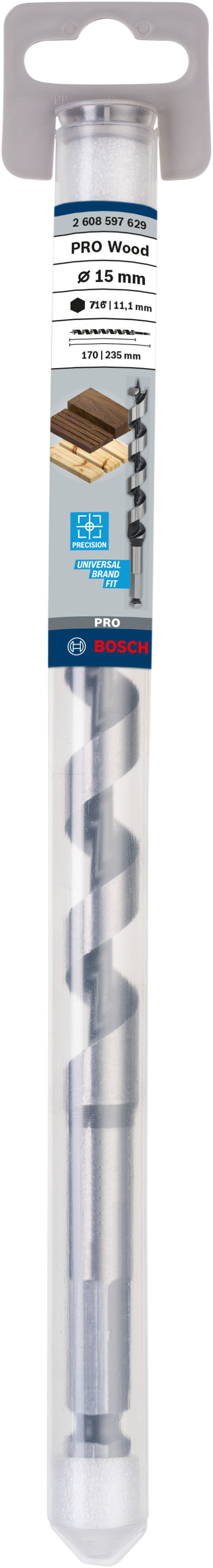 Bosch AUGER BIT 15 X 235 MM