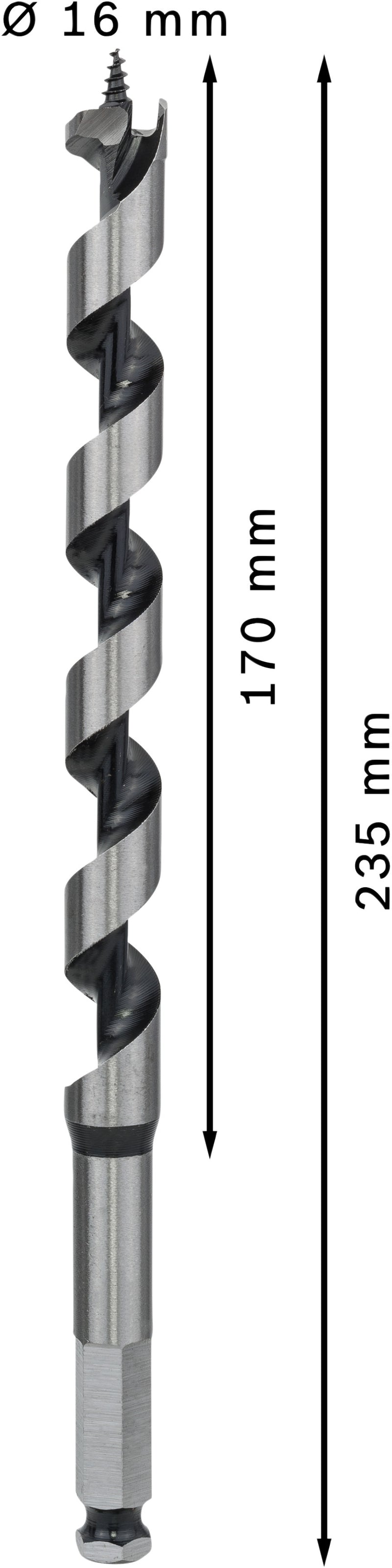 Bosch AUGER BIT 16 X 235 MM