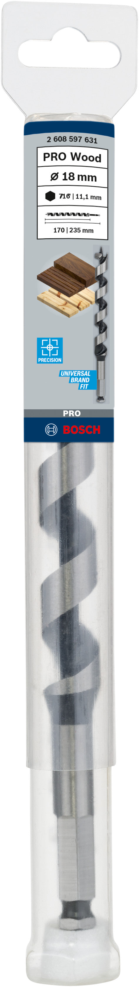 BROCA DE TRADO Bosch 18 X 235 MM