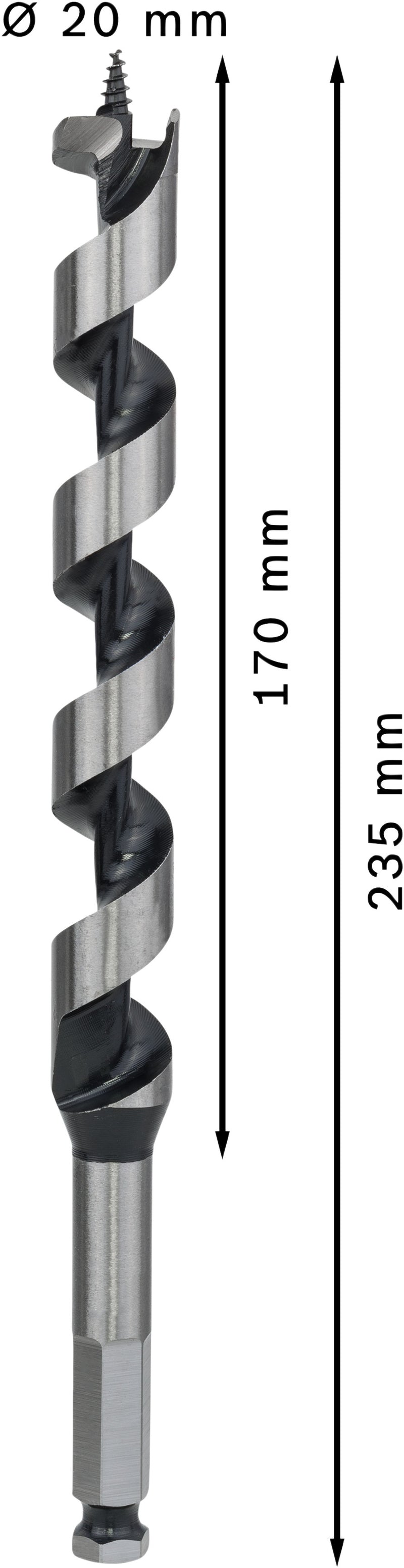 Bosch AUGER BIT 20 X 235 MM