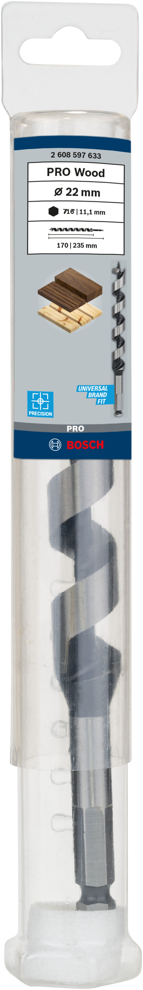 Bosch AUGER BIT 22 X 235 MM