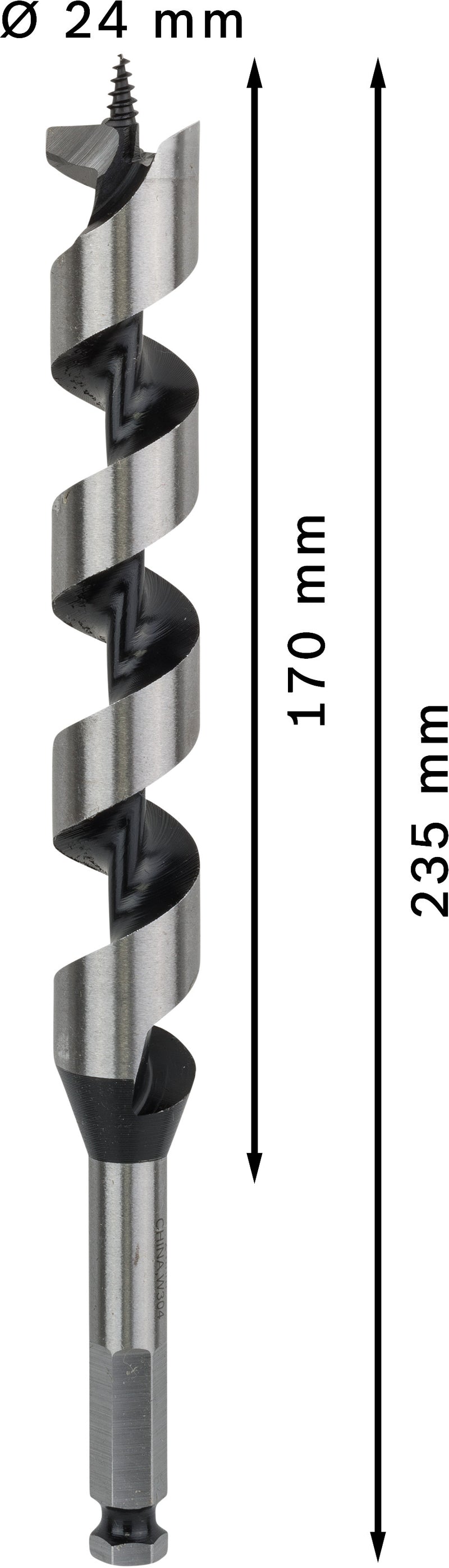 Bosch AUGER BIT 24 X 235 MM