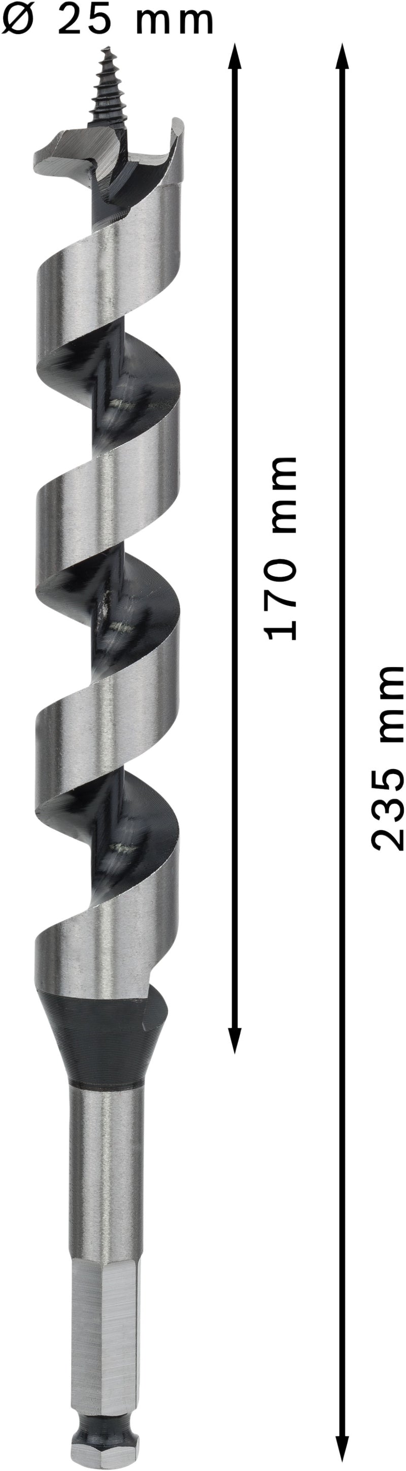 Bosch AUGER BIT 25 X 235 MM