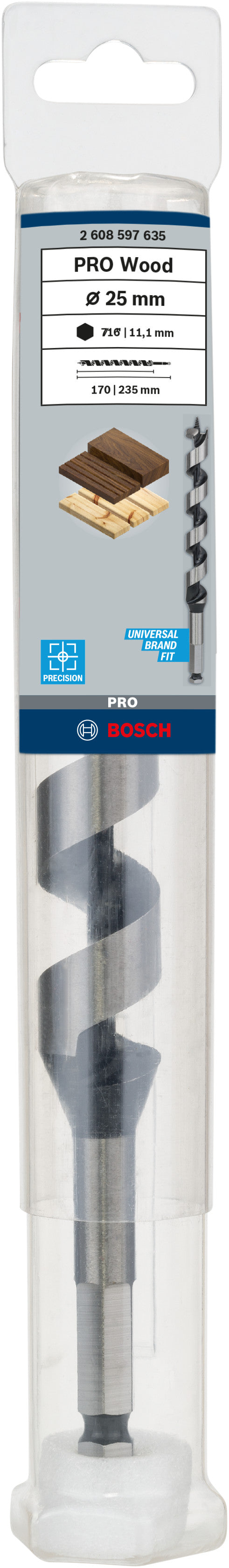 Bosch AUGER BIT 25 X 235 MM