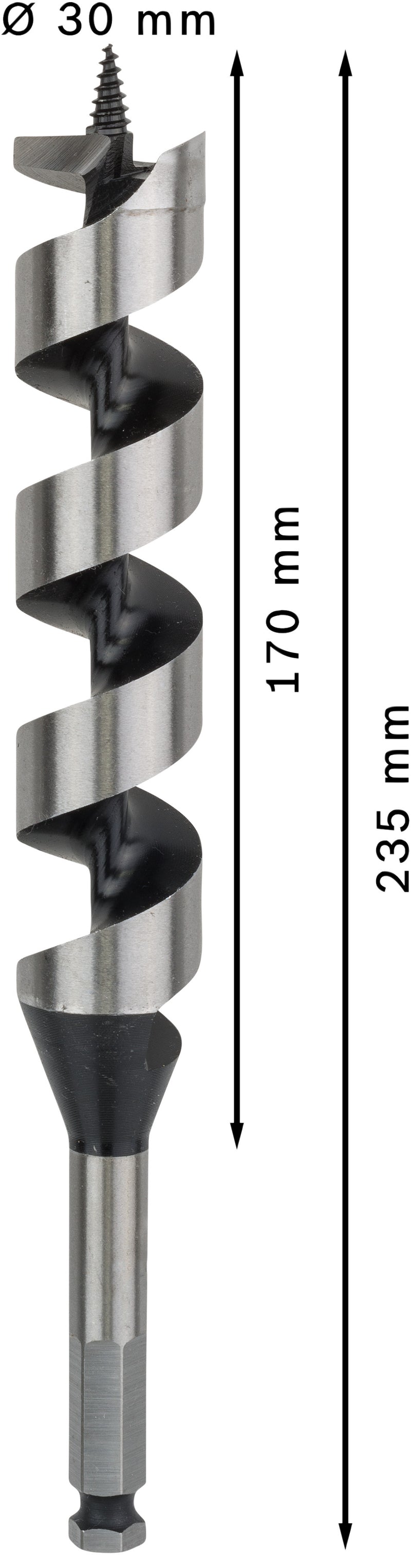 Bosch AUGER BIT 30 X 235 MM