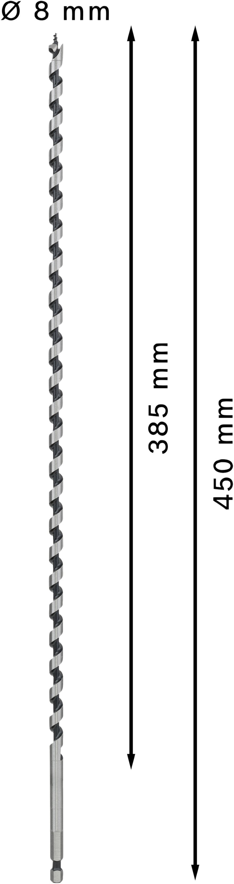 Bosch AUGER BIT 8 X 450 MM