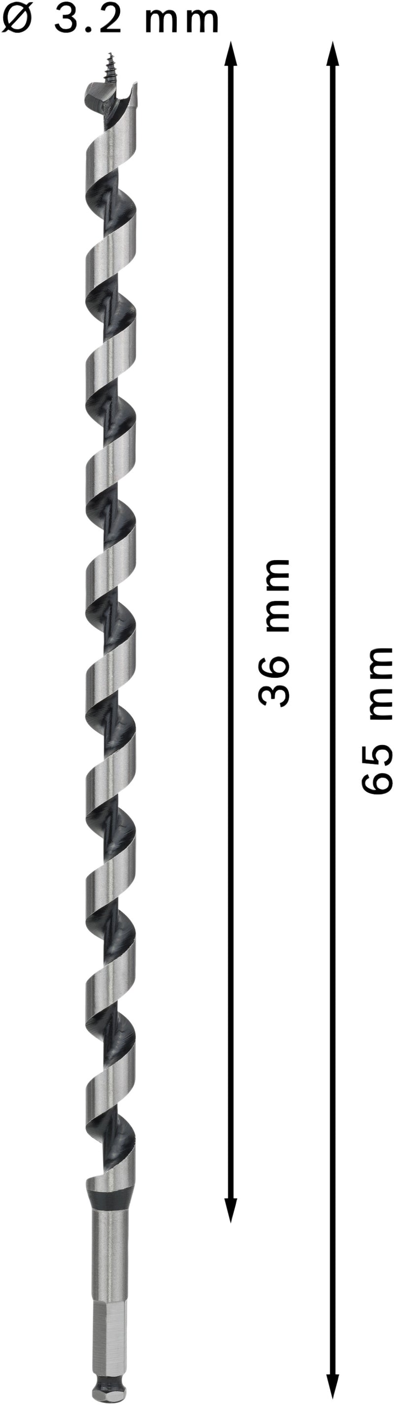 BROCA DE TRADO Bosch 18 X 450 MM