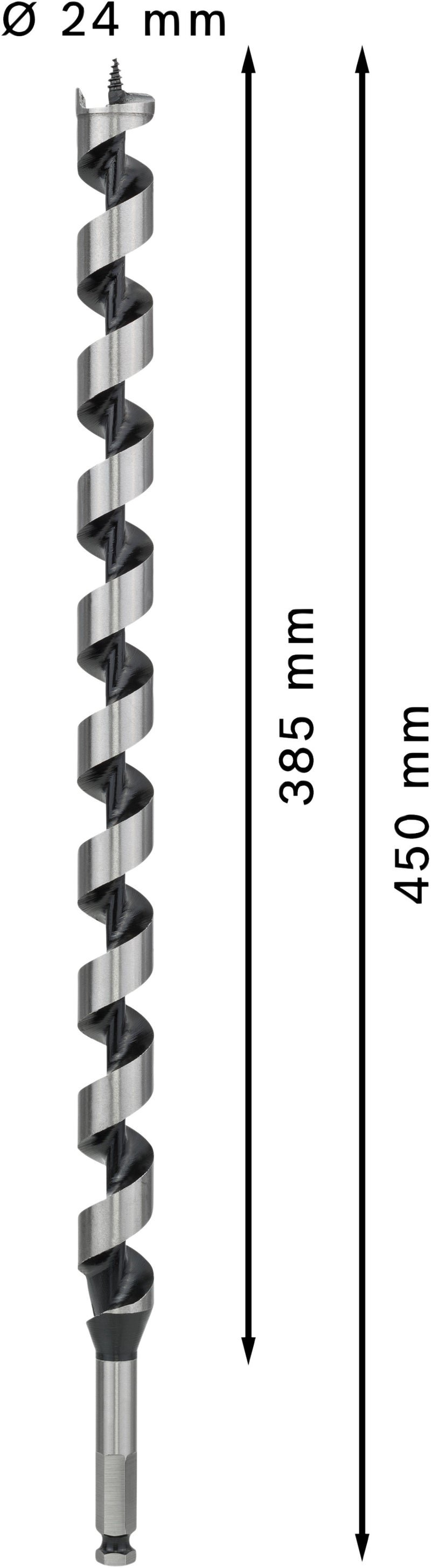 Bosch AUGER BIT 24 X 450 MM