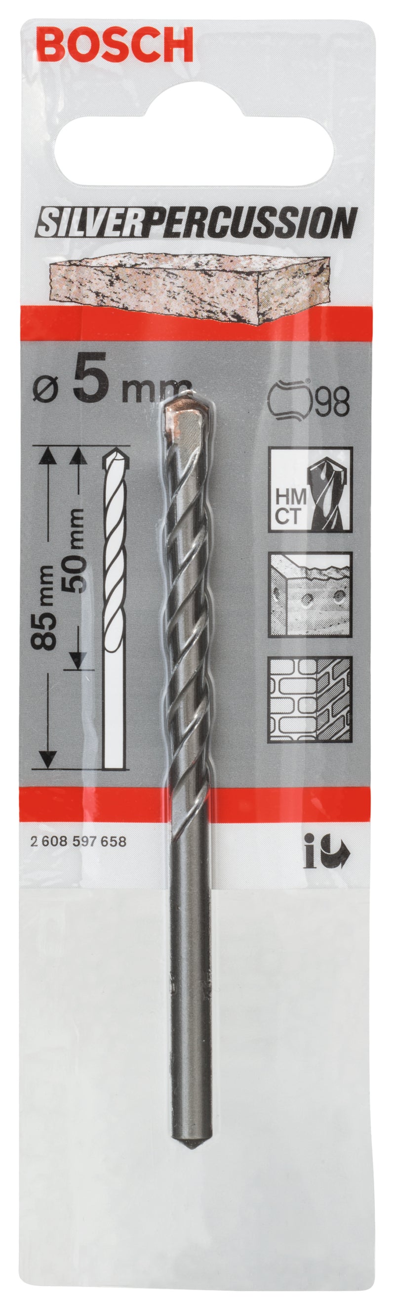 Bosch Carbide-Tipped Drill 5X85
