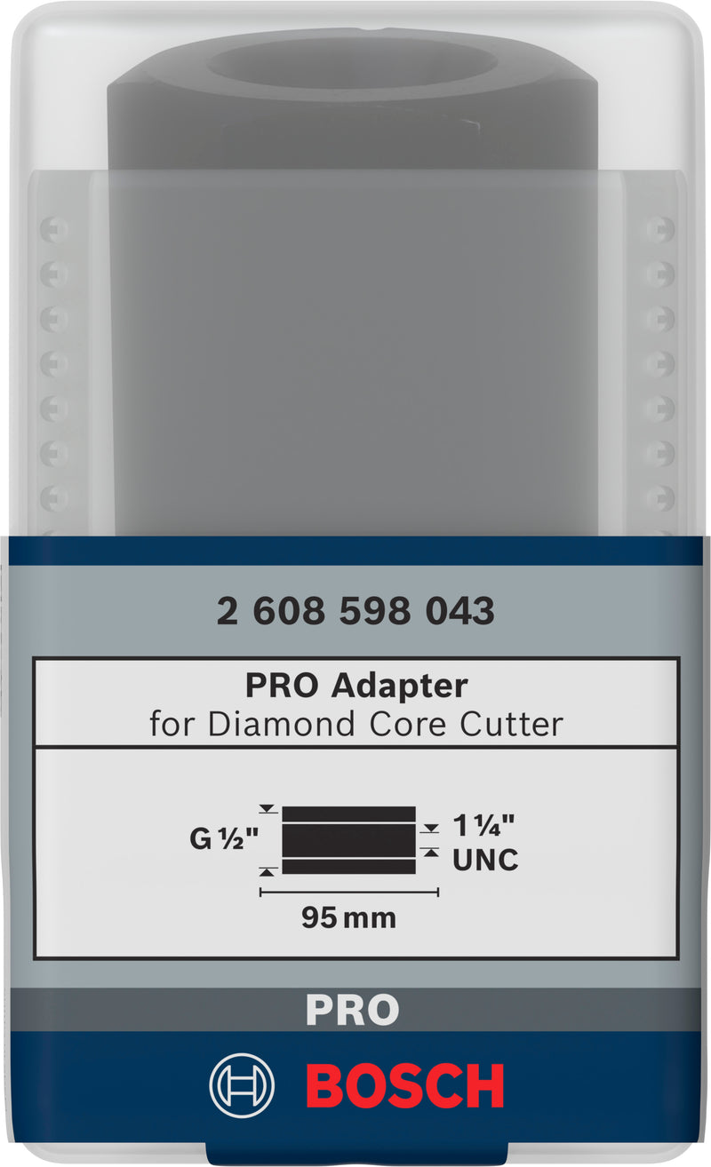 Bosch DIAMOND ADAPTER 1 1/4 TO 1/2IN