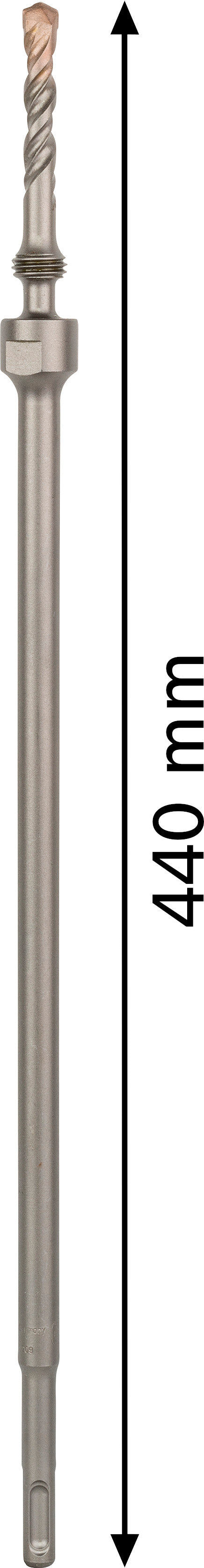 Adaptador Bosch PRO SDS plus, una pieza, 440 mm, M16