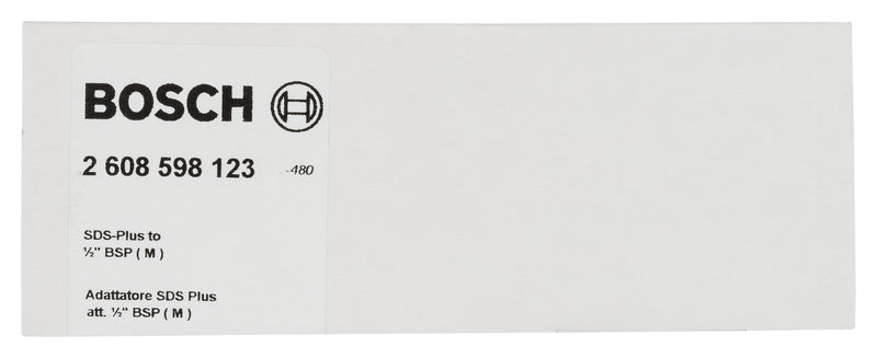 Adaptador Bosch SDS+DRY DIAMOND CORE
