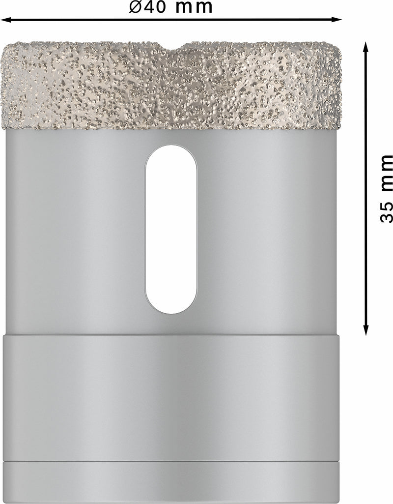 Broca de diamante Bosch X-Lock Dry Speed