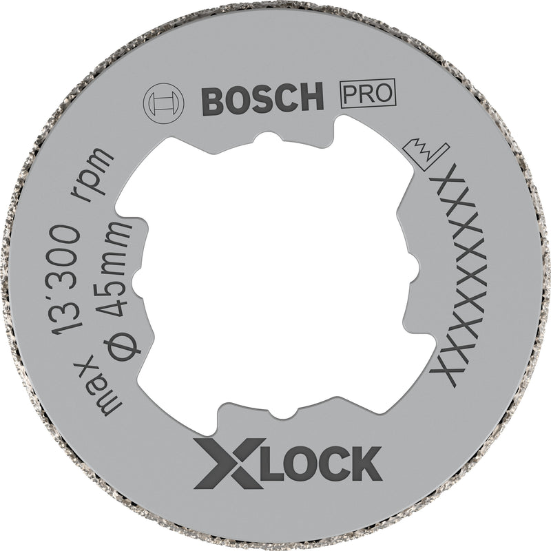 Broca de diamante Bosch X-Lock Dry Speed