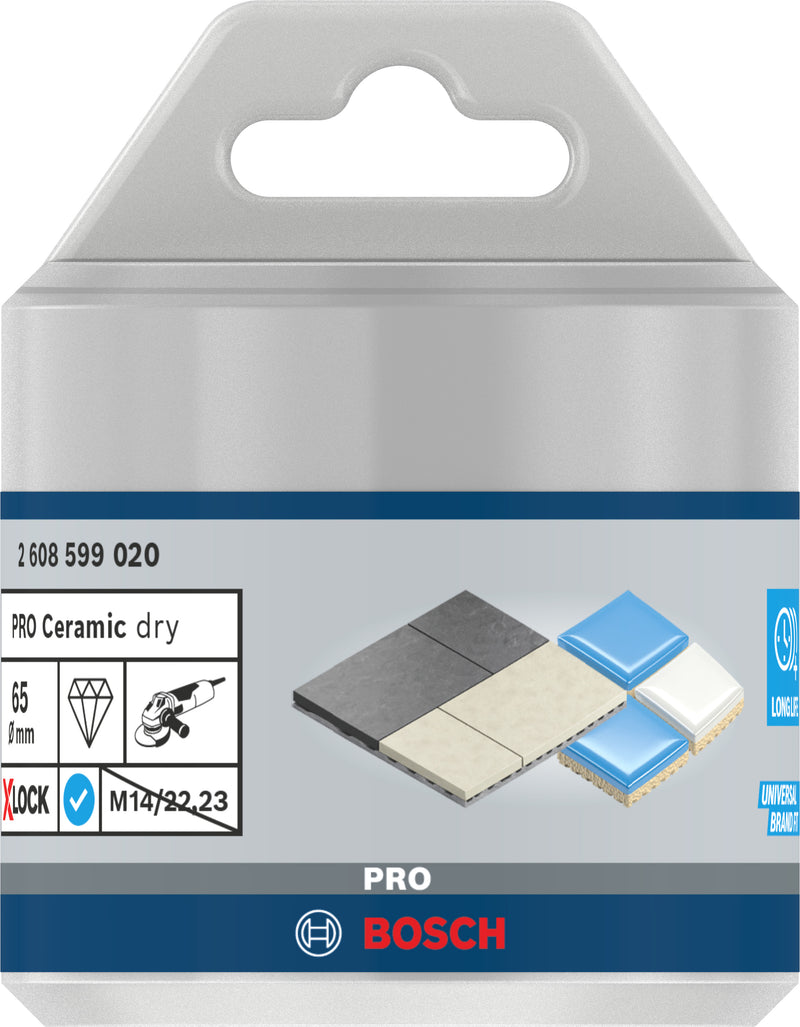 Broca diamantada Bosch X-Lock Dry Speed