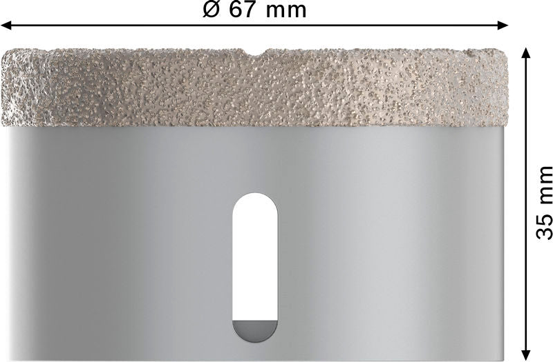 Bosch diamond drill bit X-Lock Dry Speed