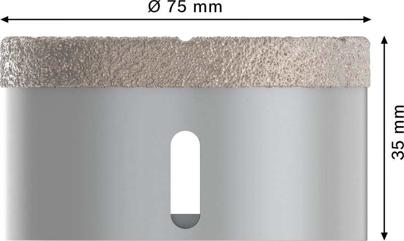 Bosch diamond drill bit X-Lock Dry Speed