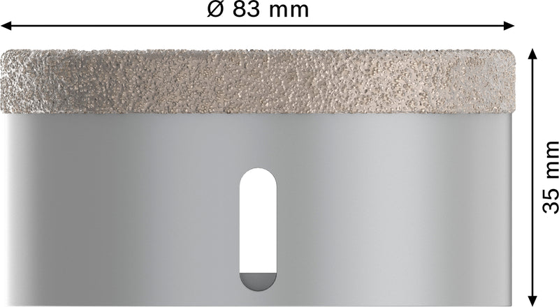 Broca diamantada Bosch X-Lock Dry Speed