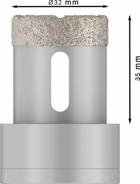 Broca de diamante Bosch X-Lock Dry Speed