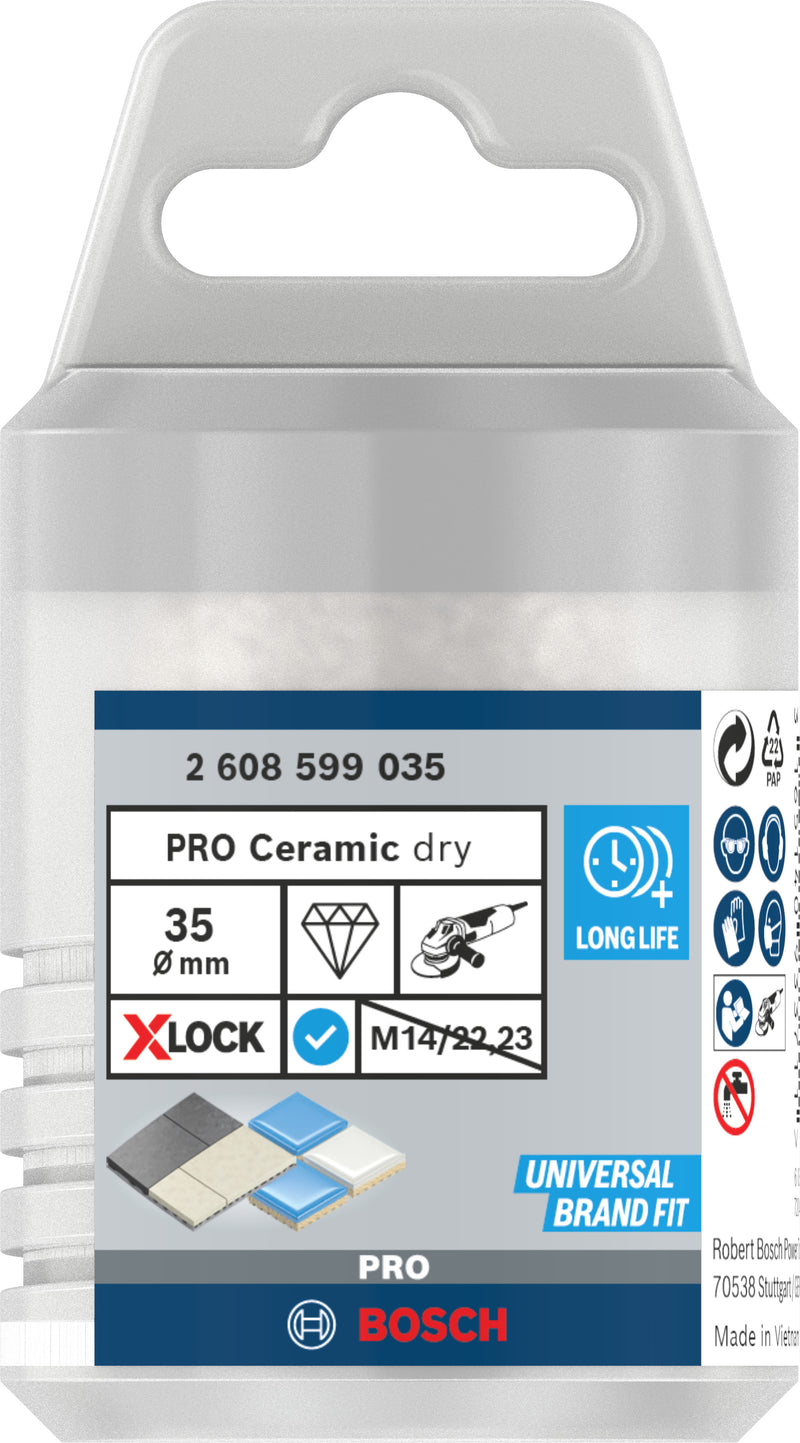 Bosch diamond drill bit X-Lock Dry Speed