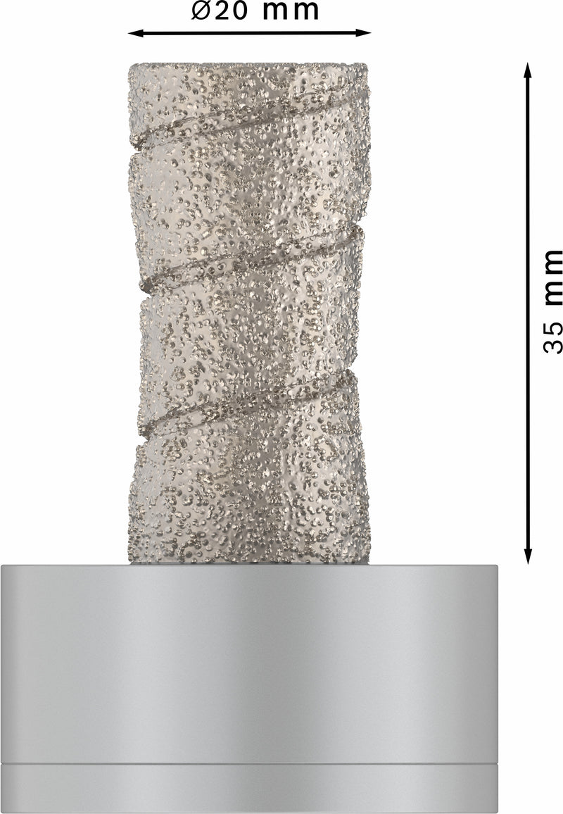 Bosch PRO Ceramic dry milling saw, 20 x 35 mm, X-Lock