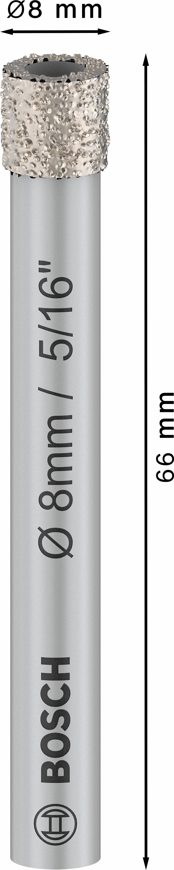 Bosch Expert for Ceramic Diamond Drill Bit 8mm