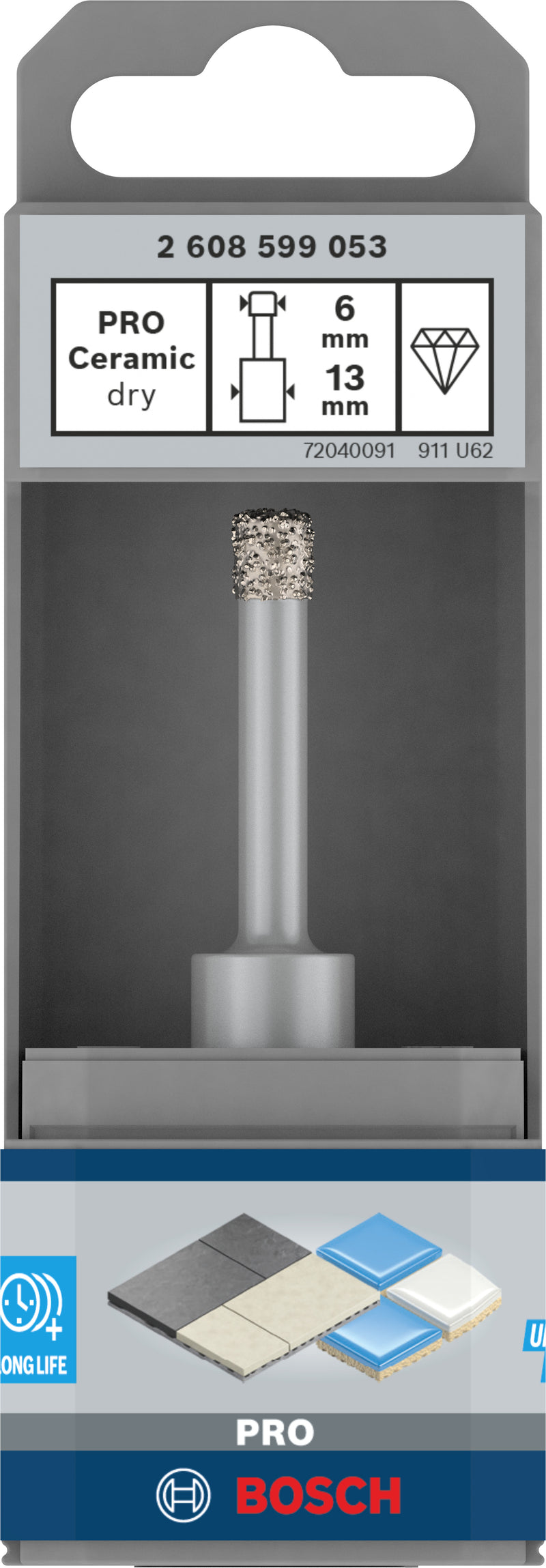 Broca diamantada Bosch PRO Ceramic