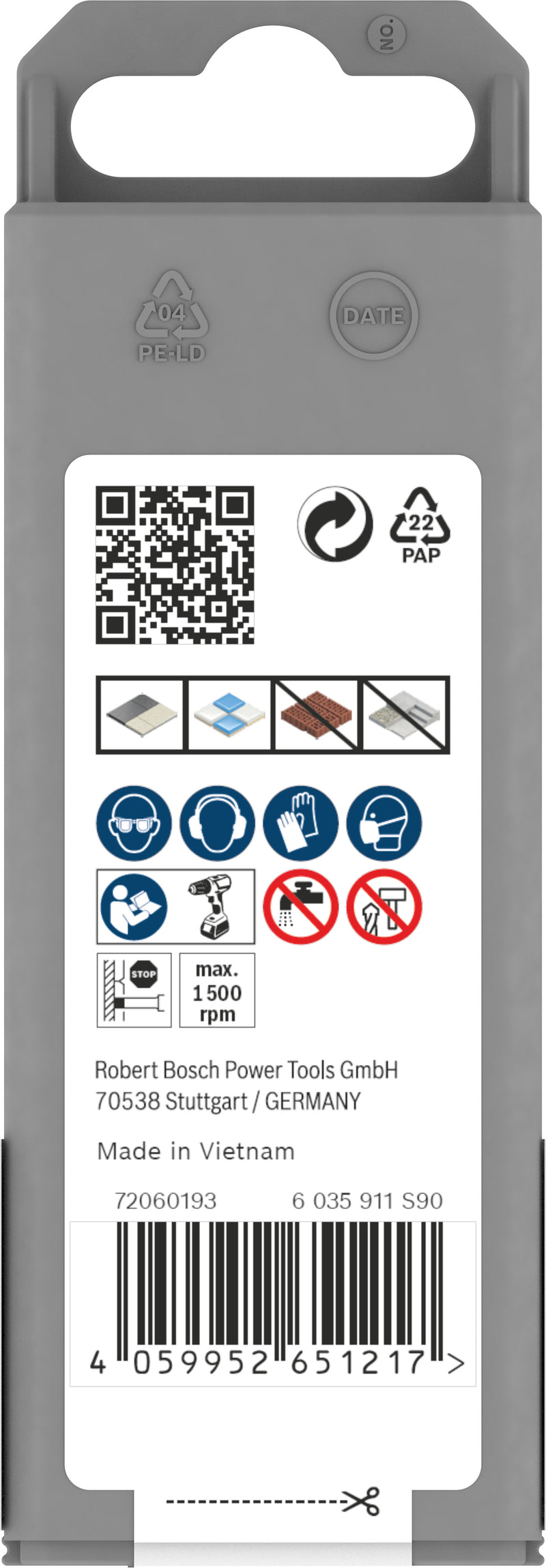 Bosch diamond drill bit PRO Ceramic