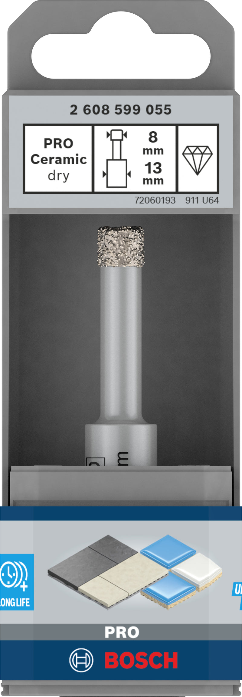 Bosch diamond drill bit PRO Ceramic