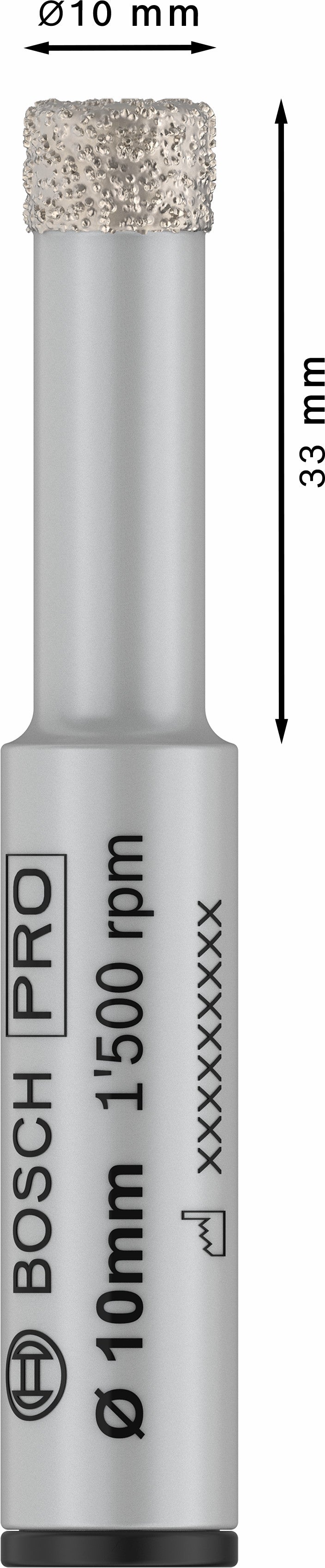 Broca diamantada Bosch PRO Ceramic