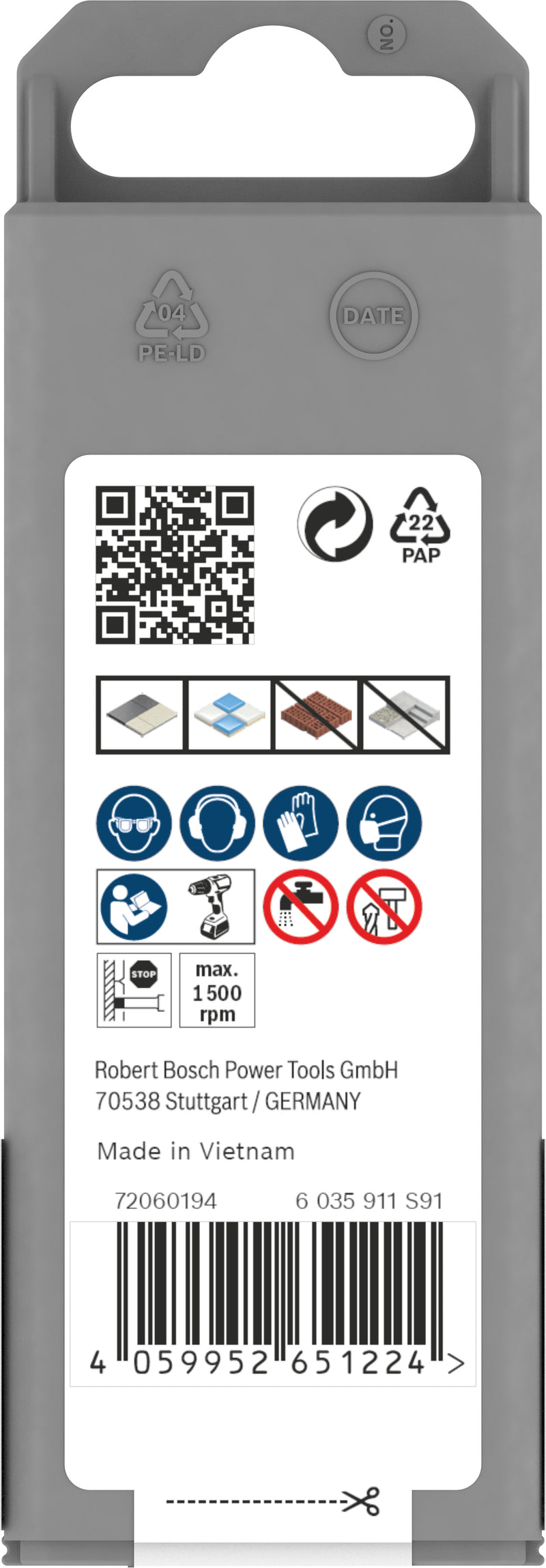 Broca diamantada Bosch PRO Ceramic