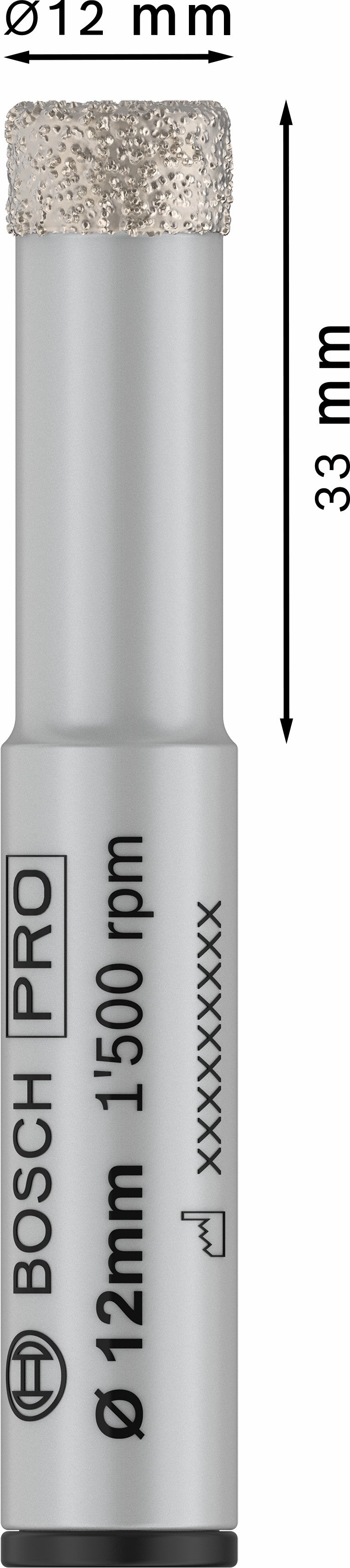 Broca de diamante Bosch PRO Ceramic