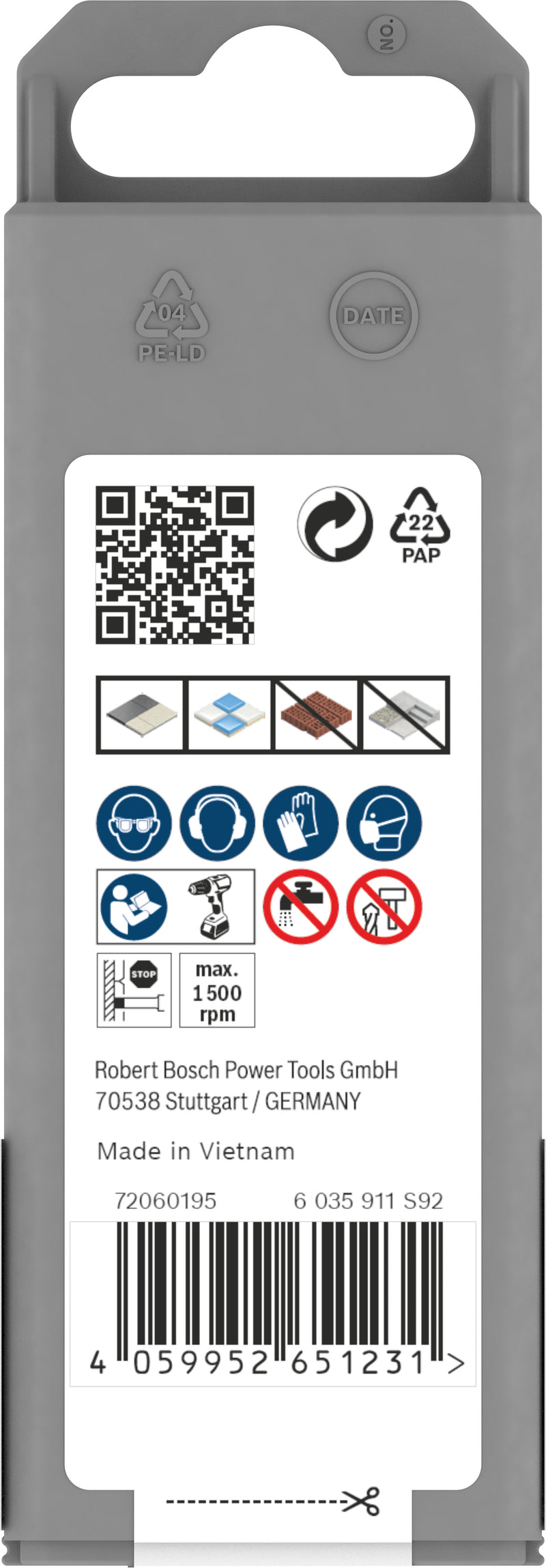 Broca de diamante Bosch PRO Ceramic